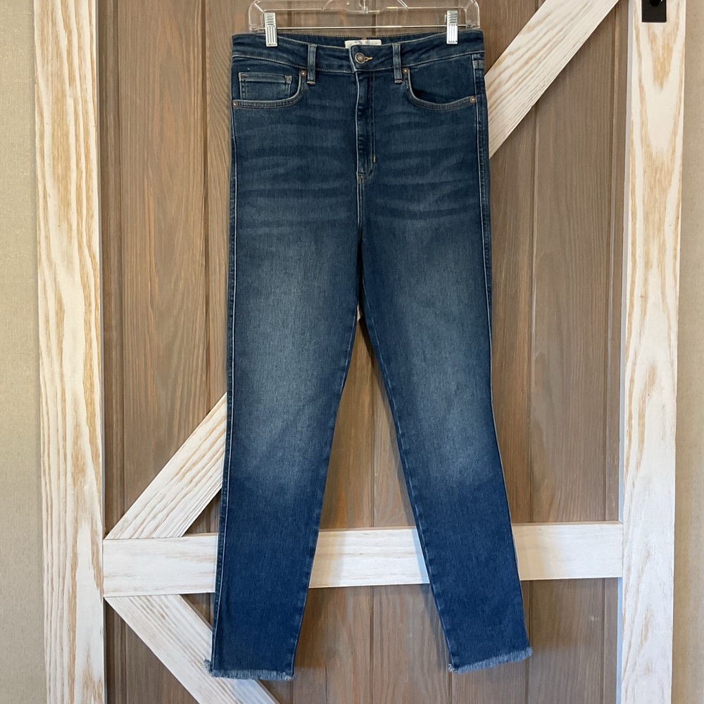 Free People We The Free High Rise Raw Hem Jeans